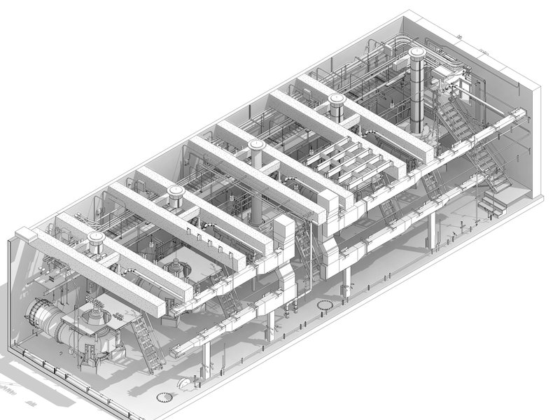 Pump Station — Scan to BIM · MEP-F