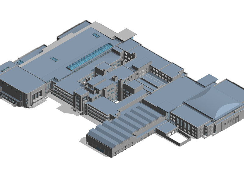 University Hall — Scan to BIM · LOD 300