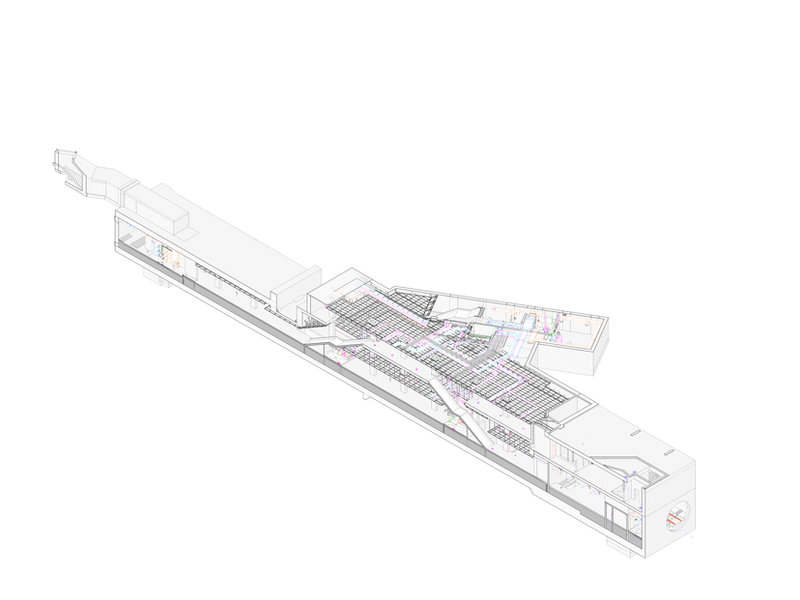 WTC Cortlandt Subway — Scan to BIM · Transport